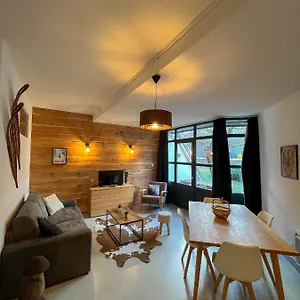 Apartamento Le Repère Du Cerf T2 Résidence Royal Milan St Lary Soulan, Saint-Lary-Soulan